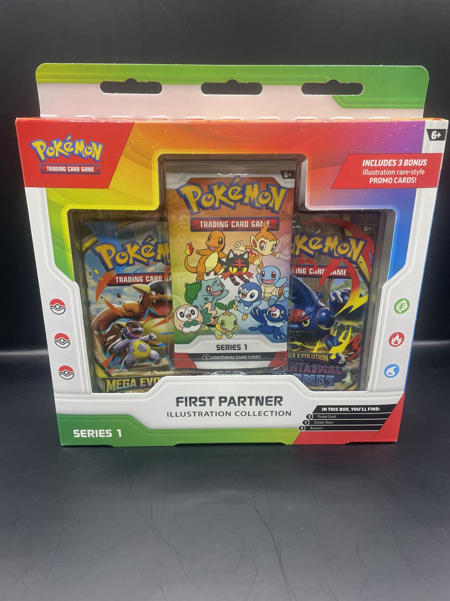 English Pokémon First Partner Illustration Collection Series 1 Box Set