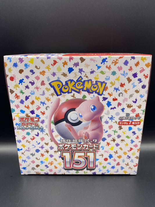 151 Booster Box sv2a Japanese Pokemon TCG