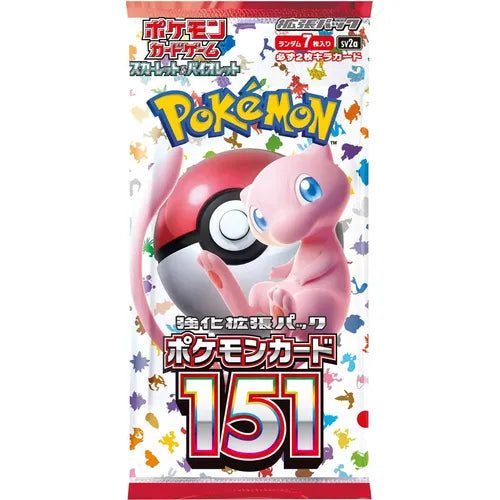 151 Booster Box sv2a Japanese Pokemon TCG
