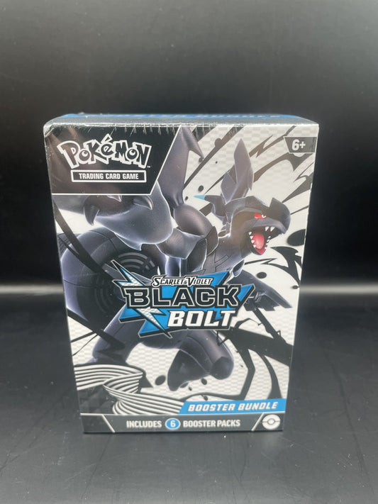 English Pokémon TCG Scarlet and Violet Black Bolt Booster Bundle