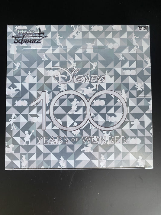 Weiss Schwarz Disney 100 Years of Wonder Booster Box Japanese