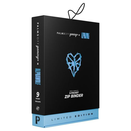 Palms Off Gaming Limited Edition 9 Pocket Binder X Alpha Wolf