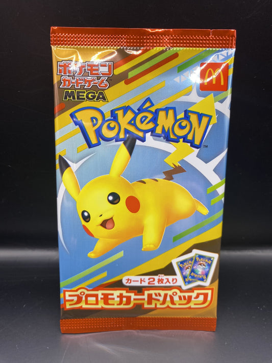 2025 McDonald's Pikachu Promo Card Pack