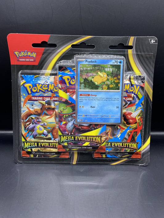 English Pokemon Mega Evolutions 3 Booster Blister Pack - Assorted*