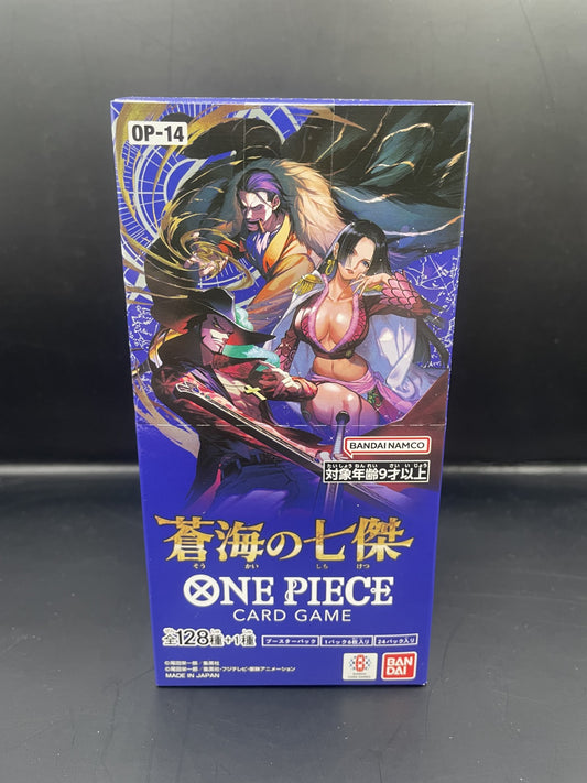 One Piece The Azure Sea's Seven OP-14 Japanese