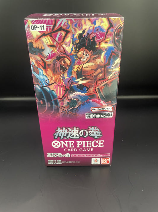 One Piece A Fist Of Divine Speed - OP11 Japanese TCG