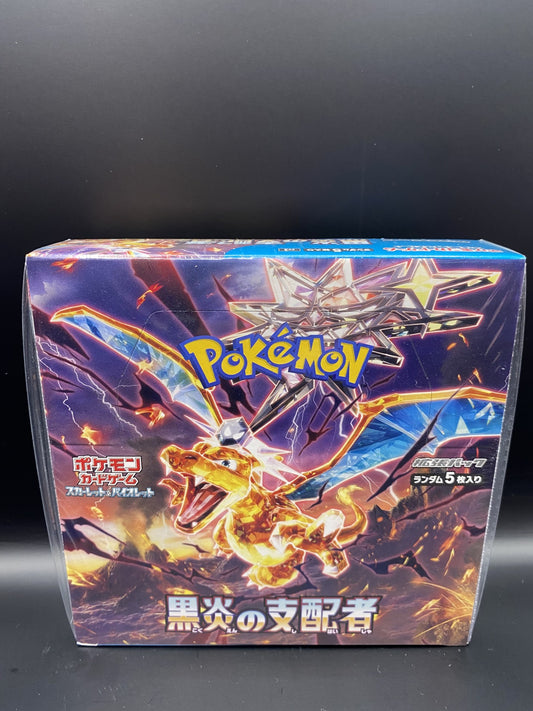 Ruler of the Black Flame SV3 Booster Box Japanese Pokemon TCG