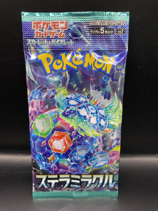Stellar Miracle SV7 Booster Pack - Japanese Pokémon TCG