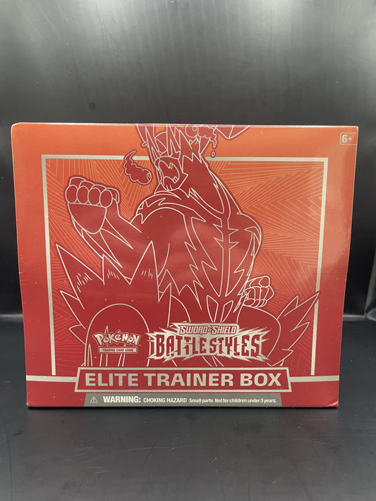 English Pokémon Sword and Shield Battle Styles Elite Trainer Box