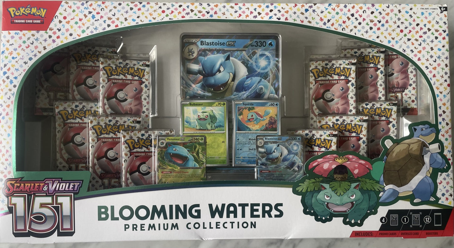 English Pokémon Blooming Waters Premium Collection