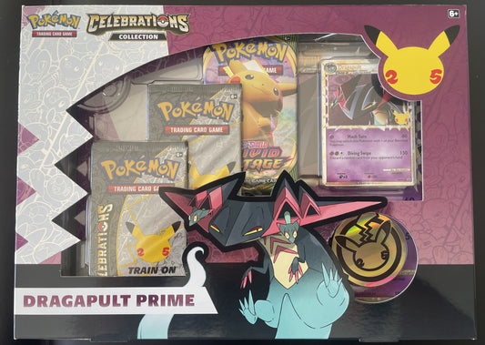 English Pokémon 25th Celebrations Collection Dragapult Prime