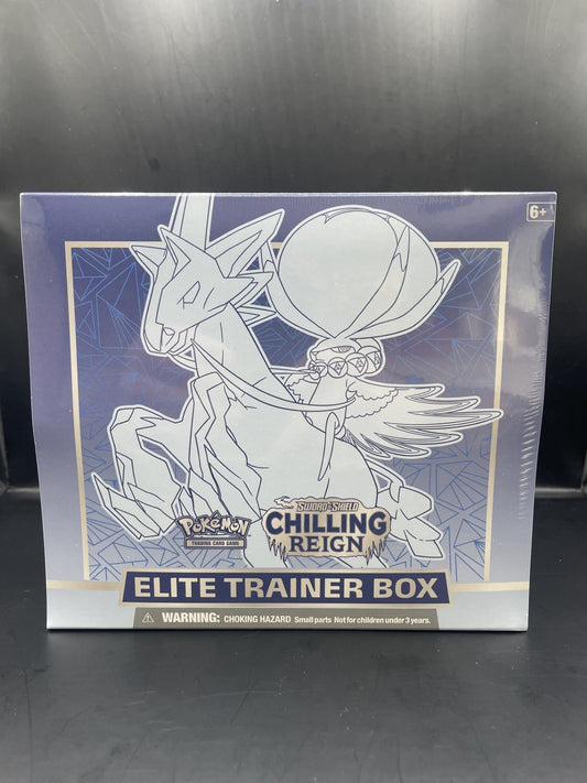 English Pokemon Chilling Reign Elite Trainer Box ETB
