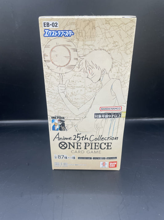 One Piece EB-02 Extra Booster Anime 25th Collection Booster Box Japanese