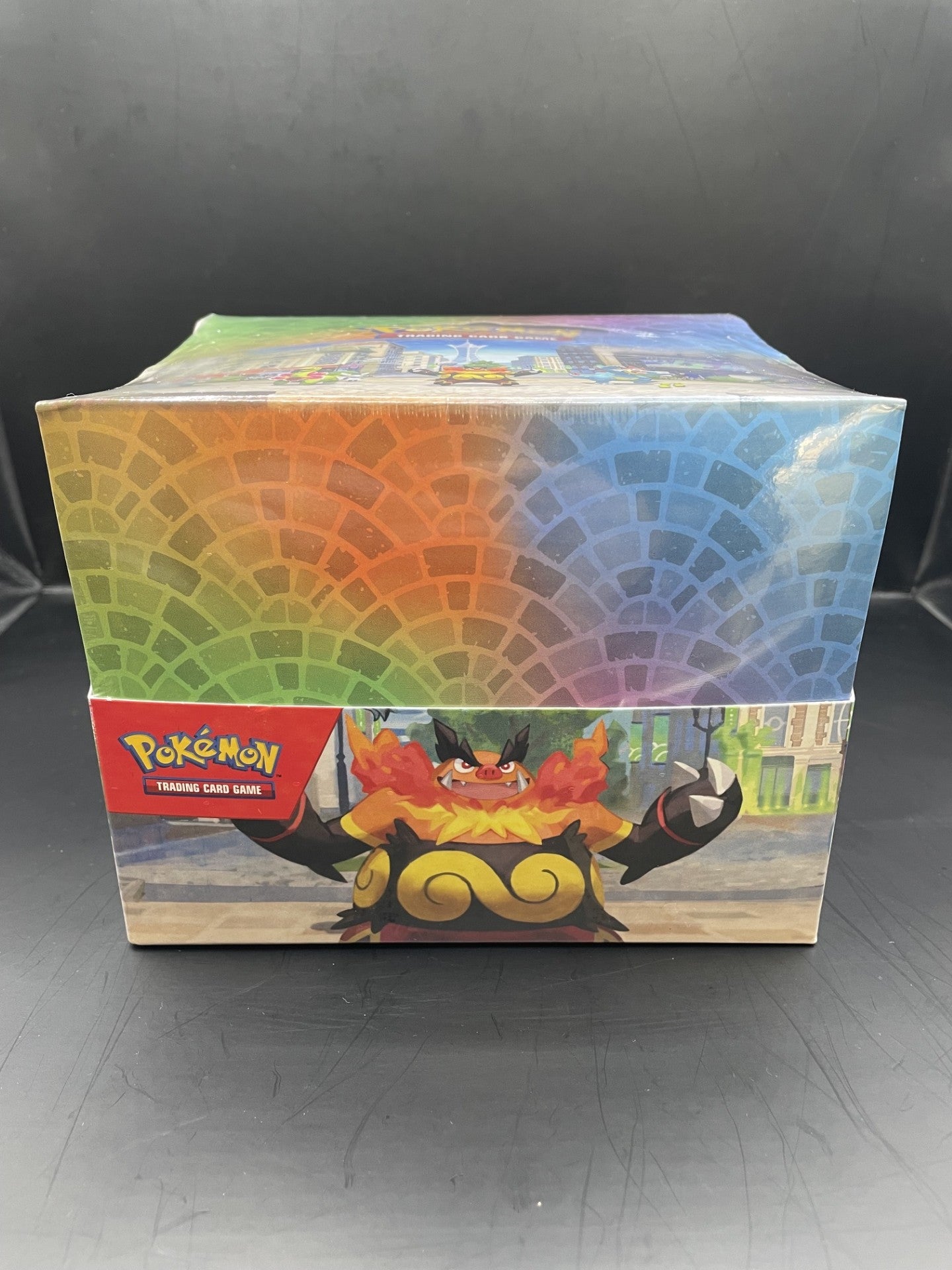 English Pokémon Lumiose City Mini Tin Display