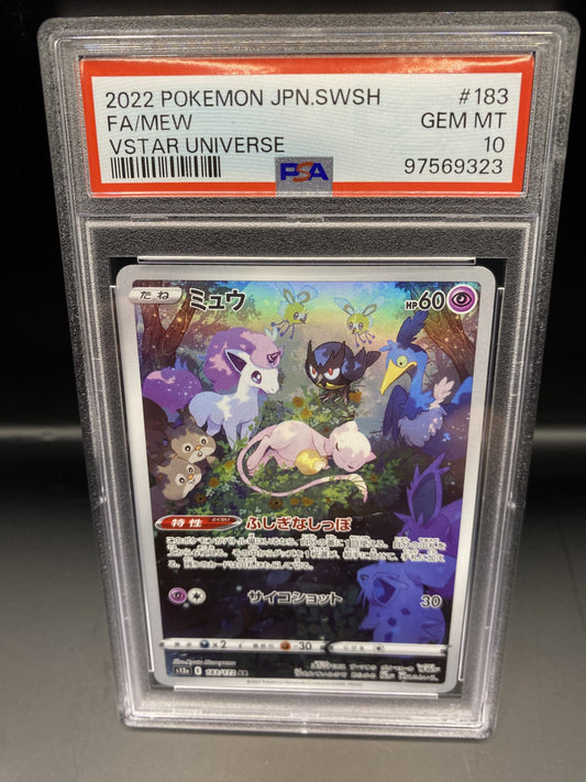 Mew 183/172 s12a Vstar Universe Japanese Pokemon