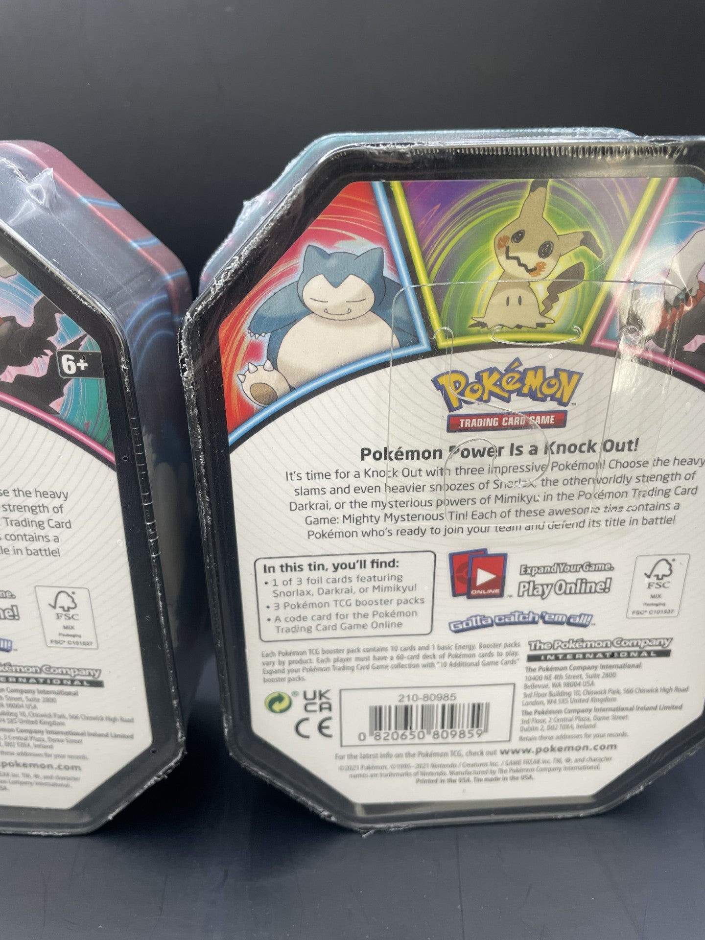 Mighty Mysterious Tins Set of 3