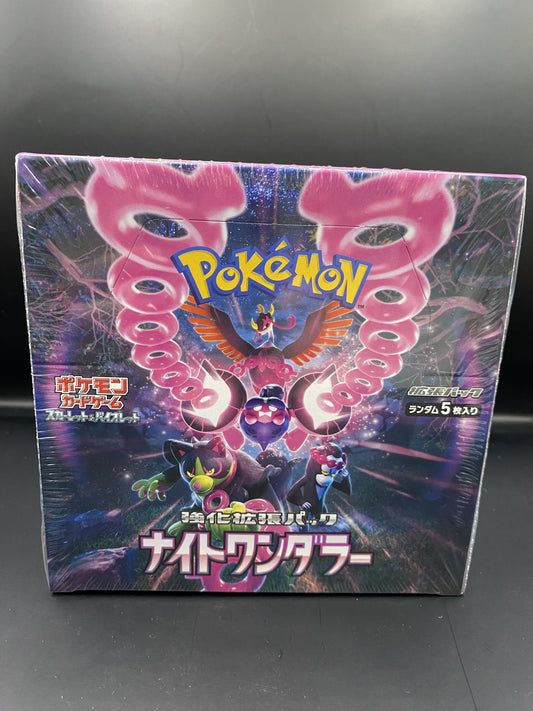 Night Wanderer sv6a Booster Box Japanese Pokemon TCG