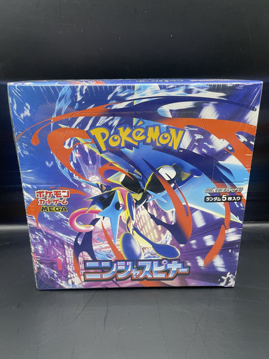 Ninja Spinner M4 Booster Box Japanese Pokémon TCG