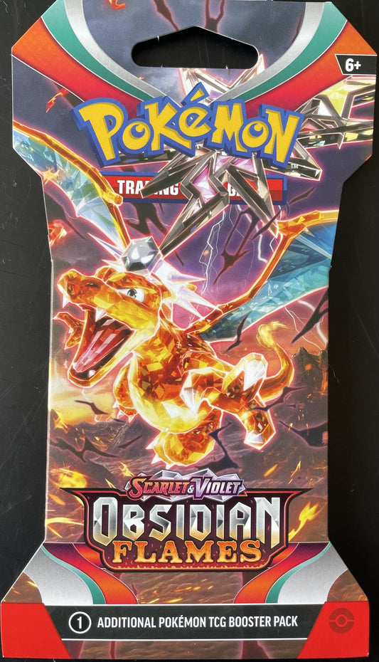 English Pokémon Scarlet & Violet Obsidian Flames Blister Assorted