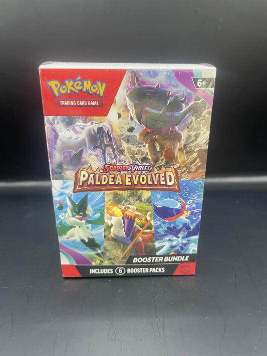 English Pokémon TCG Scarlet & Violet 2: Paldea Evolved Booster Bundle