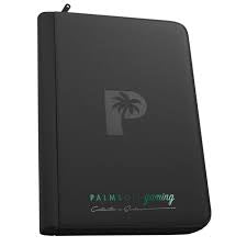 Palms Off Gaming Collector's Series 9 Pocket Zip Binder - Black