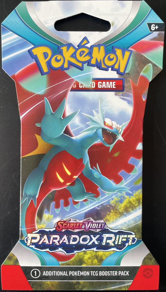 English Pokémon Scarlet & Violet Blister Pack Assorted Paradox Rift