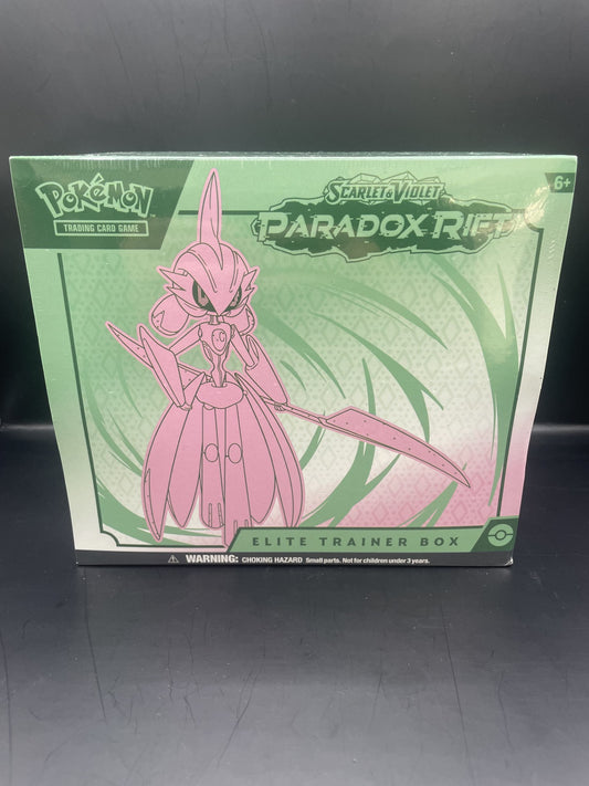 English Pokémon Paradox Rift Elite Trainer Box Iron Valiant