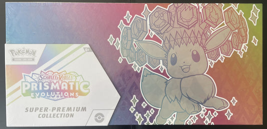 English Pokémon Scarlet & Violet Prismatic Evolutions Super-Premium Collection