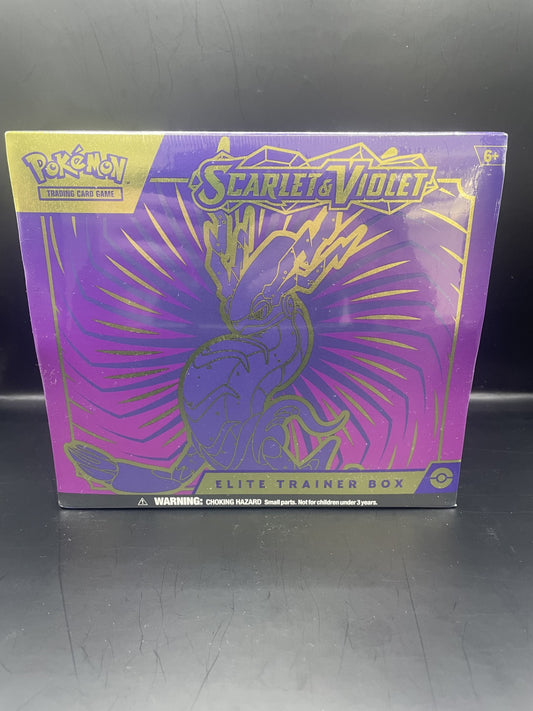 English Pokémon Scarlet & Violet Elite Trainer Box Miraidon