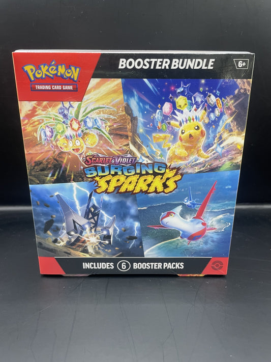English Pokémon TCG Scarlet & Violet Surging Sparks Booster Bundle