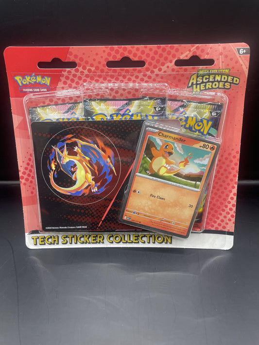 English Pokémon TCG Mega Evolution - Ascended Heroes Tech Sticker Collection (Assorted)